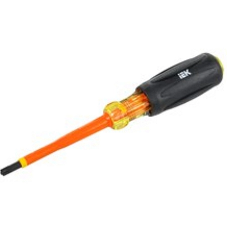 ARMA2L 5 Отвертка диэлектрическая SLIM PZ/SL2х100 Т3 IEK A2L5-SC31-T3-ZS-20-100