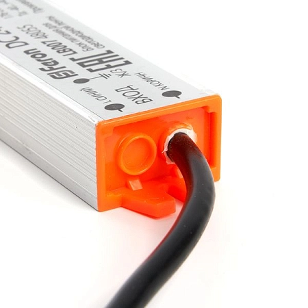 Блок питания к светодиодной ленте 220/24V  40W IP67 LB007 (160х20х30) 48055 - купить по низкой цене в Краснодаре | ЮгКабель