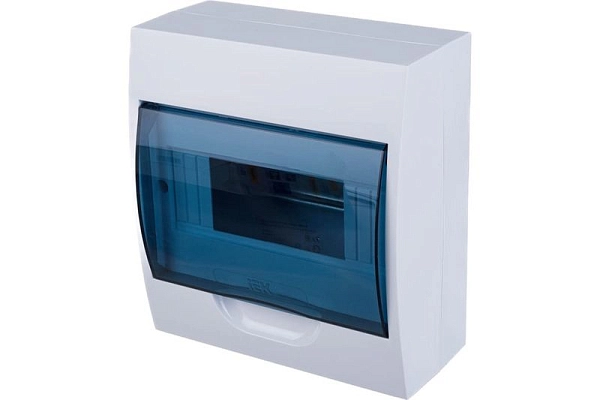 Щит настен.   8 мод. (200х184х95) IP41 белый (ЩРН-П-8) MKP12-N-08-40-20-U в каталоге ЮгКабель