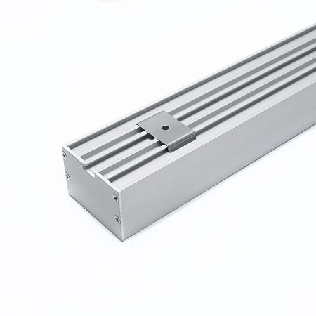 профиль для led-ленты накладной 2000х50х35 серебро (2 заглушки, экран, 4 крепежа) cab257 10368 в Краснодаре - купить по низким ценам Профиль для LED-ленты накладной 2000х50х35 серебро (2 заглушки, экран, 4 крепежа) CAB257 10368 - купить по низкой цене в Краснодаре | ЮгКабель