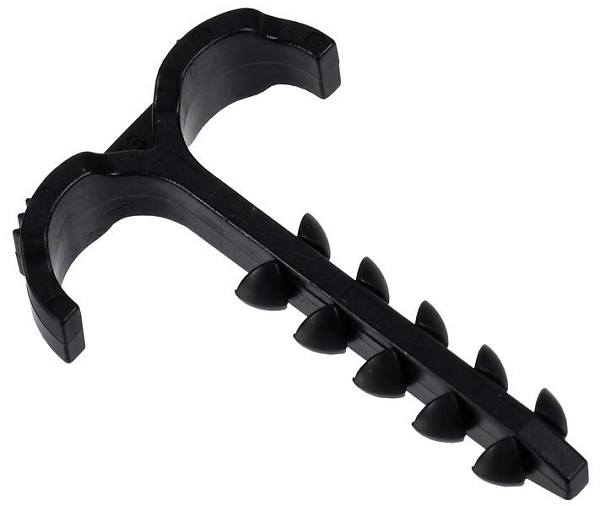 Дюбель-хомут  4-12 (нейлон) черный Т-образный (100шт) ИЭК UDH11-04-12-100-K02 в каталоге ЮгКабель
