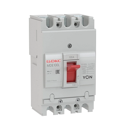 Авт. выкл. YON MDE100L016 3P 16А 6kA MDE100L016