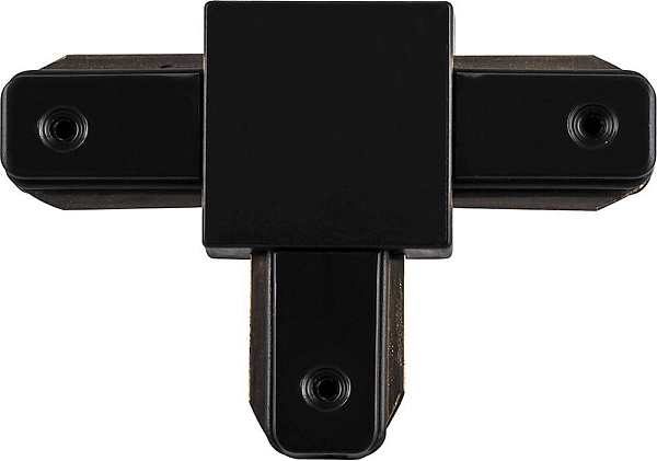 Коннектор Т-образный для шинопровода (черный) LD1003 для CAB1003 и CAB1005  10333 в каталоге ЮгКабель