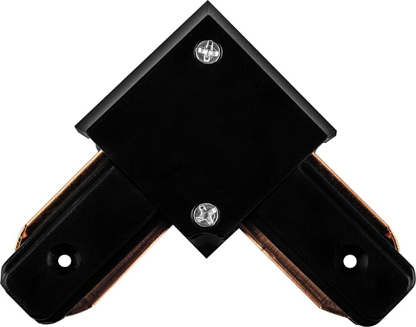 Коннектор Г-образный для шинопровода (черный) LD1001 для CAB1003 10325 в каталоге ЮгКабель