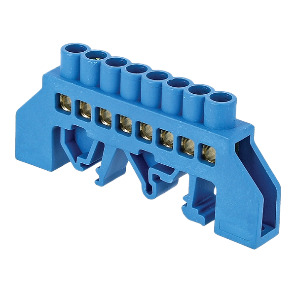 Шина "0" N (6х9мм) 8 отверстий латунь синий нейлоновый корпус комбинированный EKF PROxima sn0-63-08-dn Шина "0" N (6х9мм) 8 отверстий латунь синий нейлоновый корпус комбинированный EKF PROxima sn0-63-08-dn в каталоге ЮгКабель