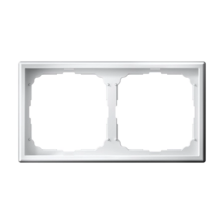 Рамка 2-местная универсальная белый ARTGALLERY GAL000102