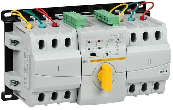 Устройство АВР модульное 3-ф АВР-1 63А STANDARD (KARAT) MAT10-063 в каталоге ЮгКабель