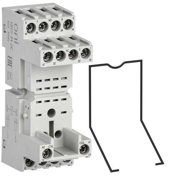 Розетка ORS-M для реле ORM 2C ONI ORS-M-1-2-G Розетка ORS-M для реле ORM 2C ONI ORS-M-1-2-G в каталоге ЮгКабель