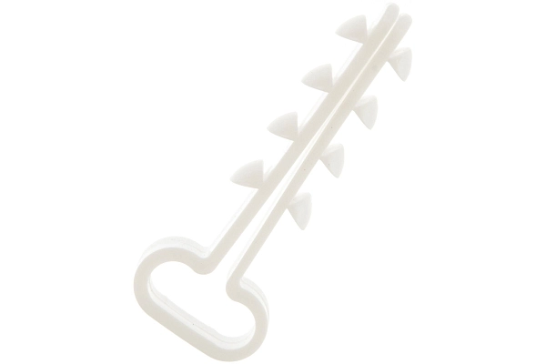 Дюбель-хомут 12-6  (нейлон) белый прямоугольный (100шт) РосДюбель Дюбель-хомут 12-6  (нейлон) белый прямоугольный (100шт) РосДюбель в каталоге ЮгКабель