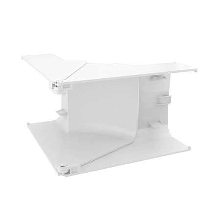 Внутренний угол изменяемый с разделителем для короба 90х50 мм  09551 - купить по низкой цене в Краснодаре | ЮгКабель