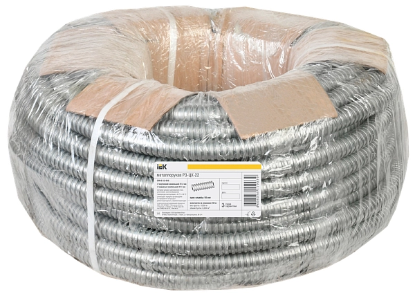 Металлорукав РЗ-ЦХ-22 с протяжкой (50м) CMP18-022-K00-050 в каталоге ЮгКабель