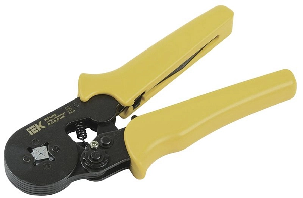 Клещи обжимные КО-04Е 0,5-6,0 мм2 (квадрат) TKL10-D4 в каталоге ЮгКабель