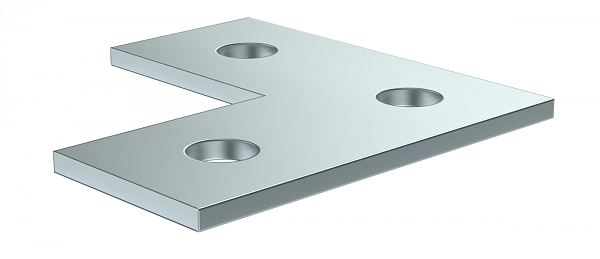 Пластина соед. L-образная для STRUT-профиля EZ IEK CLM50D-PLS-090-40 в каталоге ЮгКабель