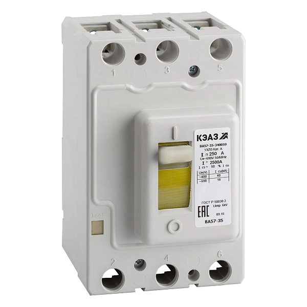 Выкл. автомат. ВА 57-35-340010 (200А) 2000Im 690В/50Гц AC-УХЛ3 108594 в каталоге ЮгКабель