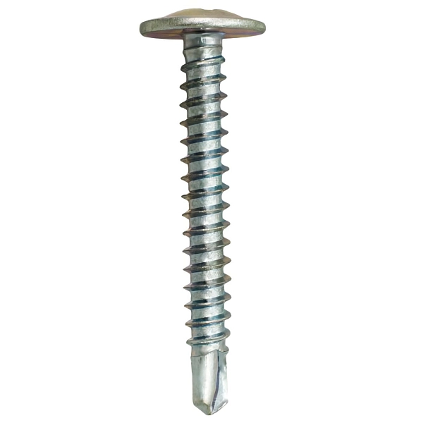 Саморез п/ш св. б.ц 4,2х51 (прес шайба сверло) (250шт) Tech-Krep Саморез п/ш св. б.ц 4,2х51 (прес шайба сверло) (250шт) Tech-Krep в каталоге ЮгКабель