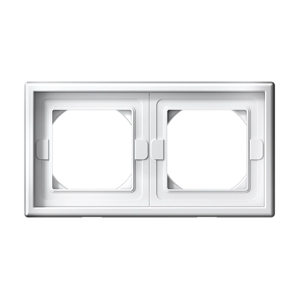 Рамка 2-местная IP44 белый ARTGALLERY GAL440102 в каталоге ЮгКабель