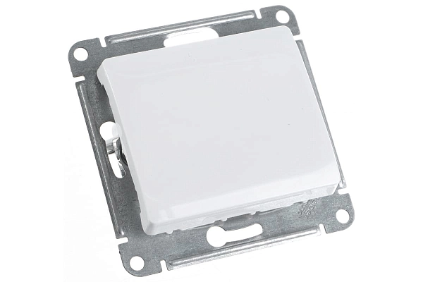 Переключатель перекрестный СП 1-м механизм (белый) Glossa GSL000171 в каталоге ЮгКабель