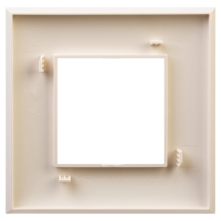 Рамка ARTLEBEDEV, "Avanti", "Ванильная дымка", 2 модуля 4405902 в наличии по выгодной цене. Краснодар. ЮГКАБЕЛЬ.