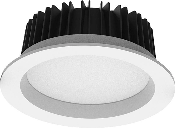 Светильник светодиодный (встраив.) 20W 4000K 1600Лм IP65 220V 90 град бел (AL265) d160 h65 41617 в каталоге ЮгКабель