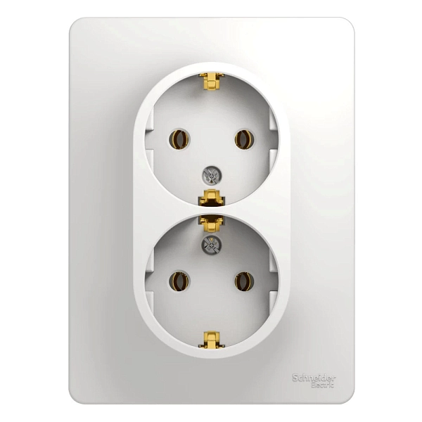 Розетка СП 2-м с з/к в сборе (белый) Glossa GSL000124 Розетка СП 2-м с з/к в сборе (белый) Glossa GSL000124 в каталоге ЮгКабель