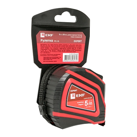 Рулетка измерительная РС-10 5м х 25мм rs-10-5-25-quad - купить по низкой цене в Краснодаре | ЮгКабель