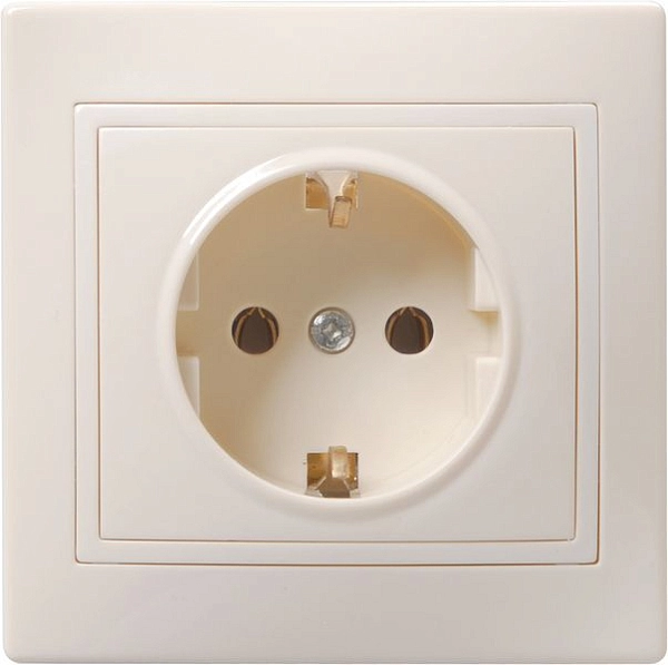 Розетка СП 1-м с з/к в сборе (кремовый) Кварта ERK14-K33-16-DM Розетка СП 1-м с з/к в сборе (кремовый) Кварта ERK14-K33-16-DM в каталоге ЮгКабель