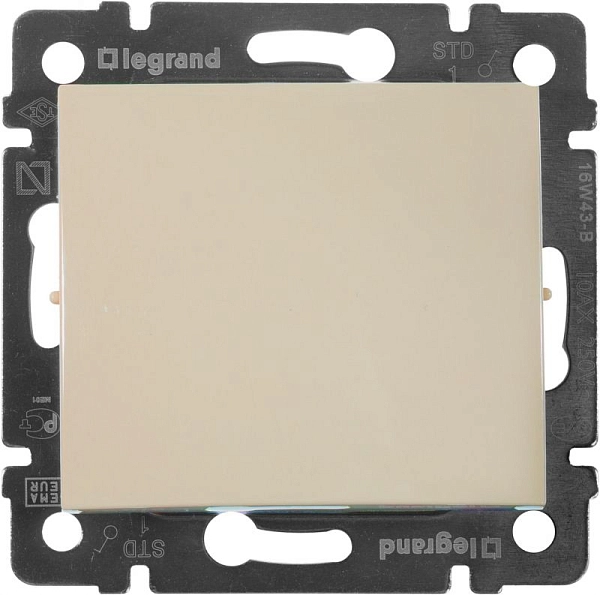 Переключатель СП 1-м промежут. механизм (сл. кость) Valena 774307 в каталоге ЮгКабель