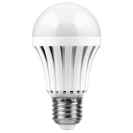 Лампа светодиод. LED   5W 4000К 400Лм Е27 30т.ч. А60 (110х60) (аналог 60W) аккум. 1200 мАч 3,5ч. 12984
