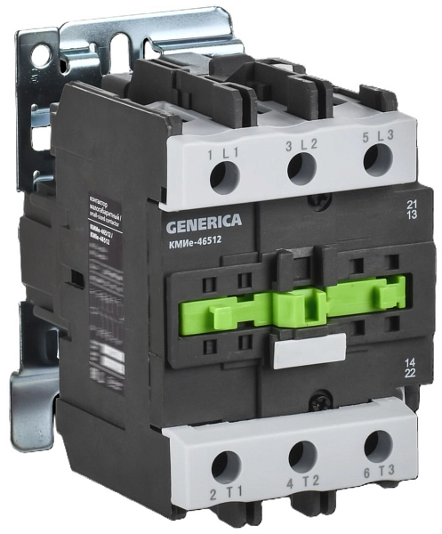 Контактор   65А 220В без реле, 1НО 1НЗ (КМИе-46512) KKME41-065-230-11 в каталоге ЮгКабель