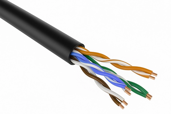 Кабель UTP 4р cat.5е 4х2х0,52 PE наружн.цвет черный для СКС и IP-сетей ParLan 101162 Кабель UTP 4р cat.5е 4х2х0,52 PE наружн.цвет черный для СКС и IP-сетей ParLan 101162 в каталоге ЮгКабель
