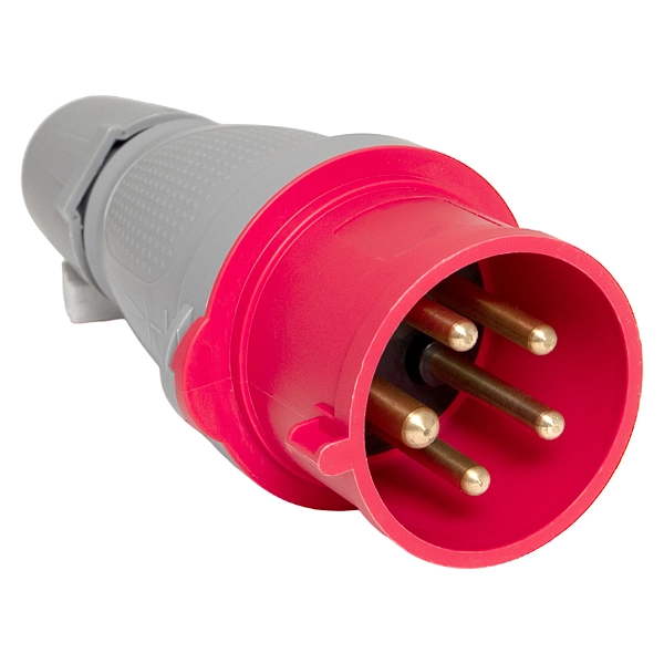 Вилка силовая 3-ф., 32А, 380В, IP44 (5-п) PROxima ps-025-32-380-PRO Вилка силовая 3-ф., 32А, 380В, IP44 (5-п) PROxima ps-025-32-380-PRO в каталоге ЮгКабель