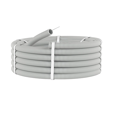 Труба ПВХ d40 мм гофр. легкая с протяжкой 91940 - купить по низкой цене в Краснодаре | ЮгКабель