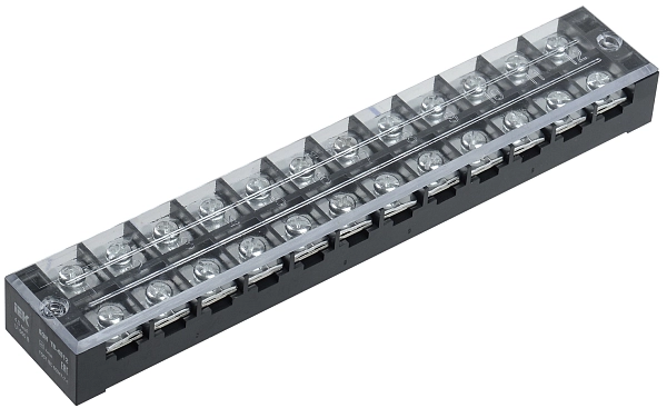 Блок зажимов  4,5 мм2  45A 12 клеммных пар БЗН ТВ-4512 ИЭК YZN41-12-004-K02 Блок зажимов  4,5 мм2  45A 12 клеммных пар БЗН ТВ-4512 ИЭК YZN41-12-004-K02 в каталоге ЮгКабель
