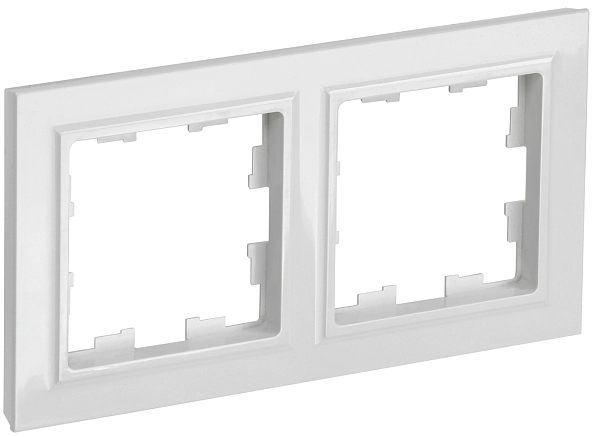 BRITE Рамка 2-мест. РУ-2-БрБ бел. IEK BR-M22-K01 в каталоге ЮгКабель