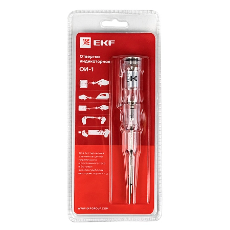 Отвертка индикаторная ОИ-1 EKF PROxima ST-10 - купить по низкой цене в Краснодаре | ЮгКабель