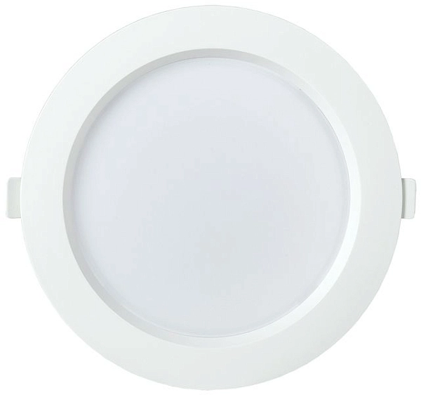 Светильник светодиодный (встраив.) 18W/200-230V 4000K 1500Лм IP40 белый (ДВО1703) d192 LDVO0-1703-18-4000-K01 в каталоге ЮгКабель