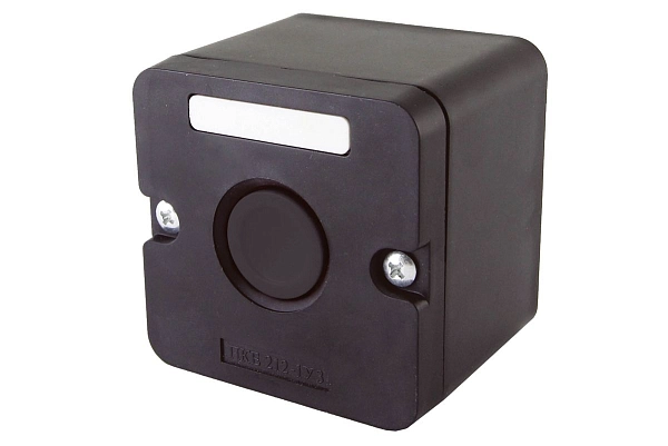 Пост кнопочный ПКЕ 222/1 (черная кнопка) IP54 ЕТ519075 в каталоге ЮгКабель