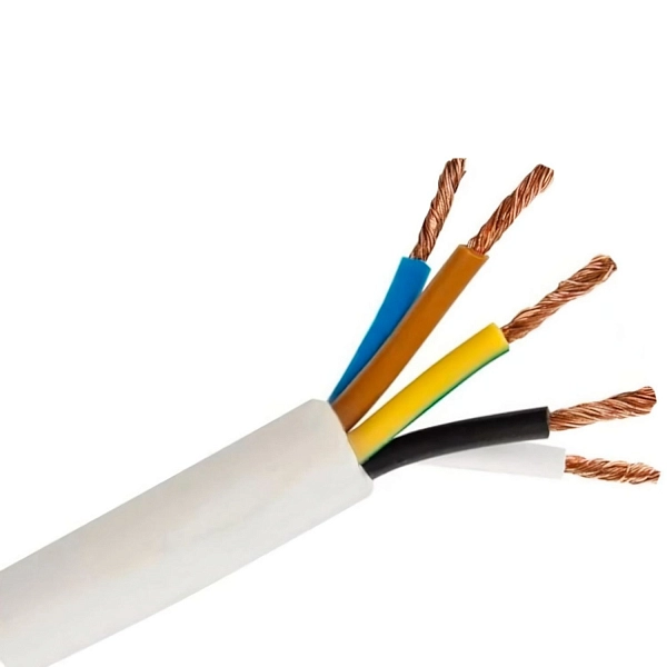 Провод ПВС 5х1,5 белый Электрокабель НН Провод ПВС 5х1,5 белый Электрокабель НН в каталоге ЮгКабель