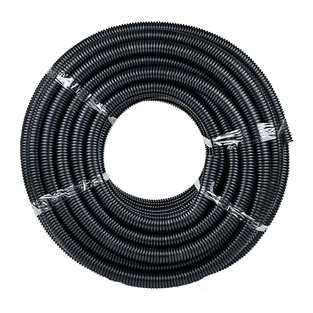 Труба гофр. FRHF с зондом d32мм (50м) черная Plast EKF PROxima FRHF-32 - купить по низкой цене в Краснодаре | ЮгКабель