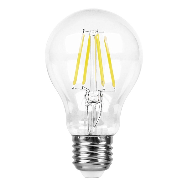Лампа светодиод. LED   7W 2700К 740Лм Е27 30т.ч. А60 (103х60) (аналог 80W) LB-57 25569 Лампа светодиод. LED   7W 2700К 740Лм Е27 30т.ч. А60 (103х60) (аналог 80W) LB-57 25569 в каталоге ЮгКабель