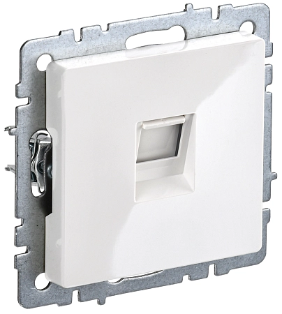 BRITE Роз. комп. RJ45 кат.5E РК10-БрБ бел. IEK BR-K10-1-K01