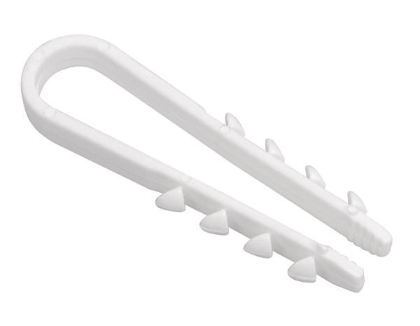 Дюбель-хомут  5-10 (нейлон) белый (100шт) ИЭК UHH35-5-10-100* в каталоге ЮгКабель