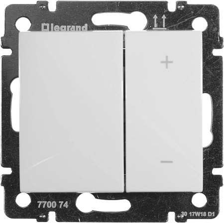 Светорегулятор СП 4-м 40/600W механизм (белый) Valena 770074