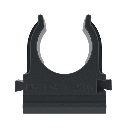 Держатель для труб d16 мм, черный 51016N - купить по низкой цене в Краснодаре | ЮгКабель