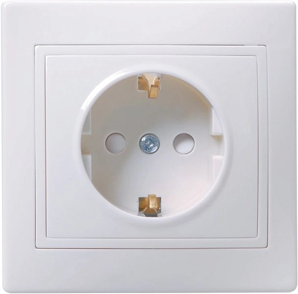 Розетка СП 1-м с з/к с з/ш в сборе (белый) Кварта ERK11-K01-16-DM Розетка СП 1-м с з/к с з/ш в сборе (белый) Кварта ERK11-K01-16-DM в каталоге ЮгКабель