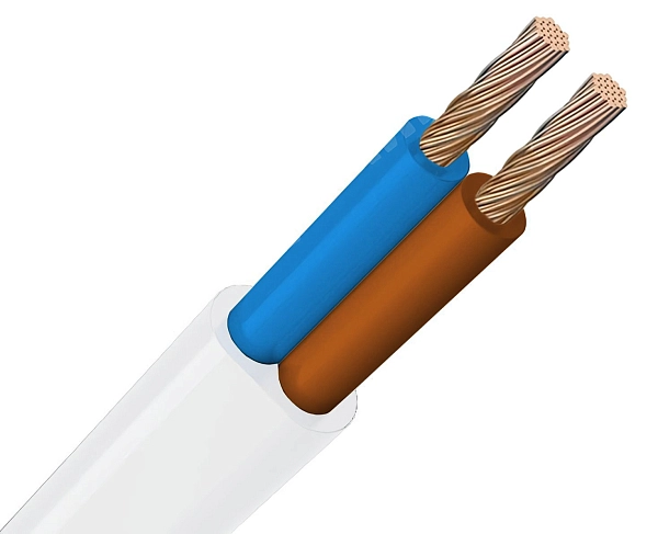 Провод ШВВП 2х0,75 белый КЗЕ в каталоге ЮгКабель