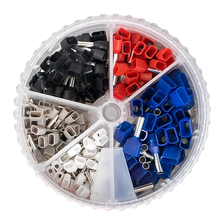 Набор наконечников НШВИ №2 (от 2х0.5 до 2х2.5 мм) EKF PROxima nabor-nshvi-2 - купить по низкой цене в Краснодаре | ЮгКабель