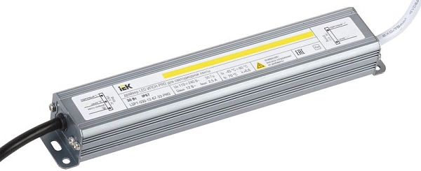 Блок питания к светодиодной ленте 220/12V   30W IP67 LSP1-030-12-67-33-PRO Блок питания к светодиодной ленте 220/12V   30W IP67 LSP1-030-12-67-33-PRO в каталоге ЮгКабель