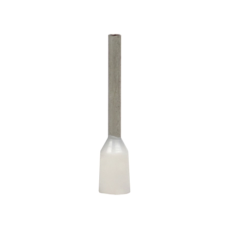 Наконечник НШВИ  0,5 длина втулки/гильзы 10мм с изолир.фланцем, белый (50 шт) EKF PROxima nhvi-0.5-10 - купить по низкой цене в Краснодаре | ЮгКабель