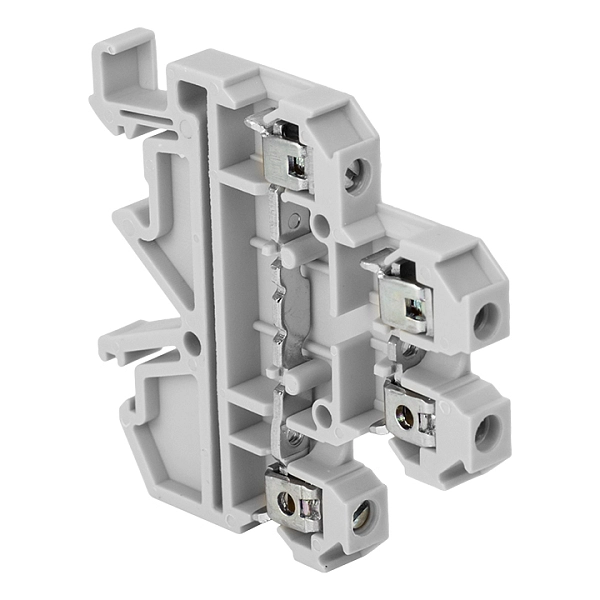 Зажим на DIN-рейку  0,2-4 мм2  (JXB-4/35) серый , двойной EKF PROxima plc-jxb-2-4/35gy в каталоге ЮгКабель